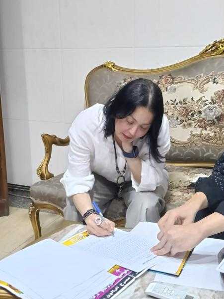لقاء الخميسي بطلة مسرحية ”الملك وأنا” من إنتاج البيت الفني للفنون الشعبية