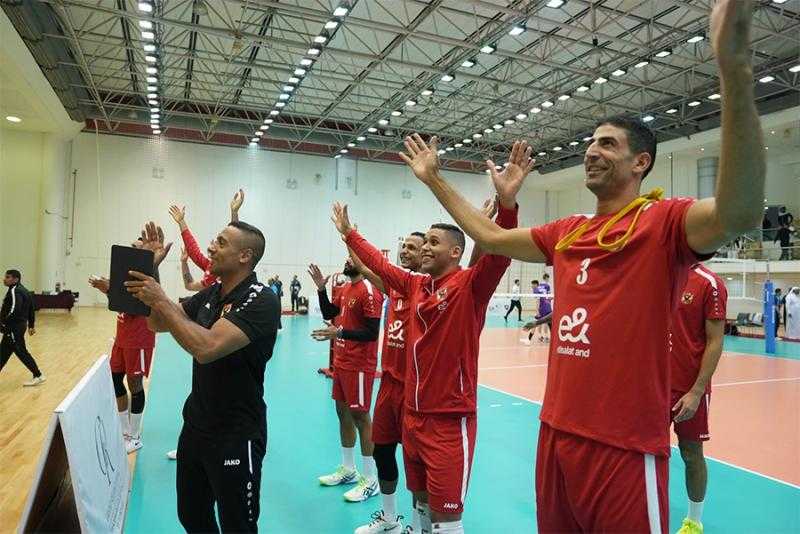 موعد مباراة «رجال طائرة الأهلي» والنصر الليبي في ثمن نهائي بطولة إفريقيا