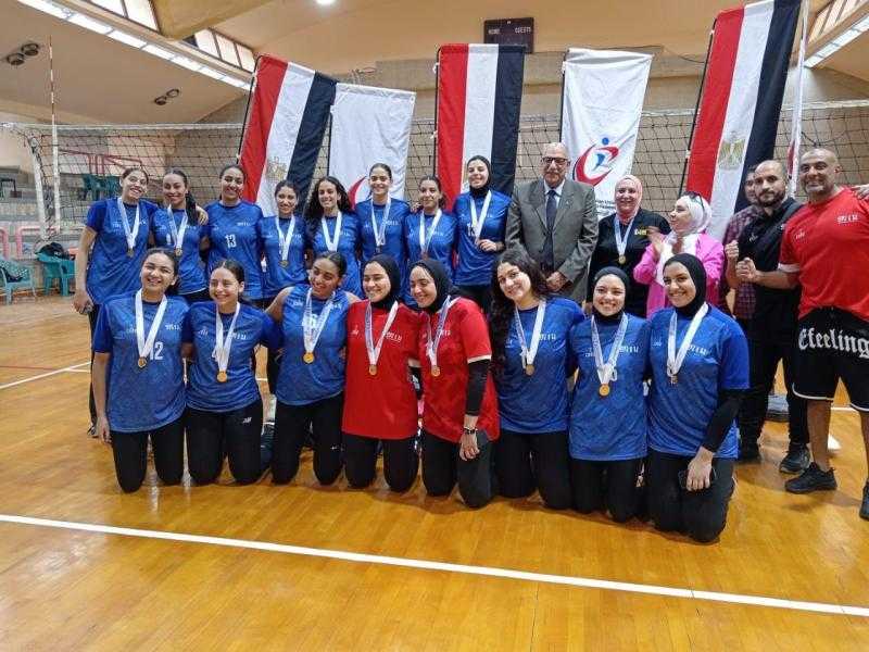 برعاية وزيري التعليم العالي والشباب والرياضة... إعلان نتائج بطولة الكرة الطائرة (طلبة - طالبات) للجامعات والمعاهد العليا المصرية رقم (٥٢) الشهيد الرفاعي