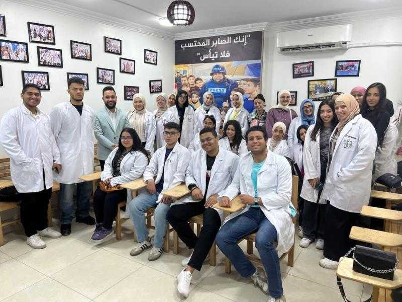 جامعة حلوان الأهلية تدعم التدريب العملي بزيارة ميدانية متميزة لشركة ”بلازما” لطلاب العلوم