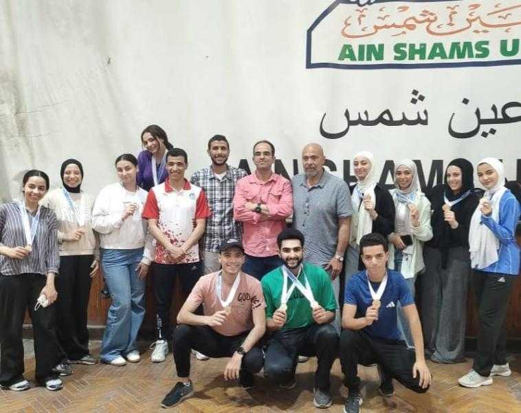 جامعة حلوان تتألق في بطولة الشهيد الرفاعي للجامعات وتحصد ١١ ميدالية في الكونغ فو
