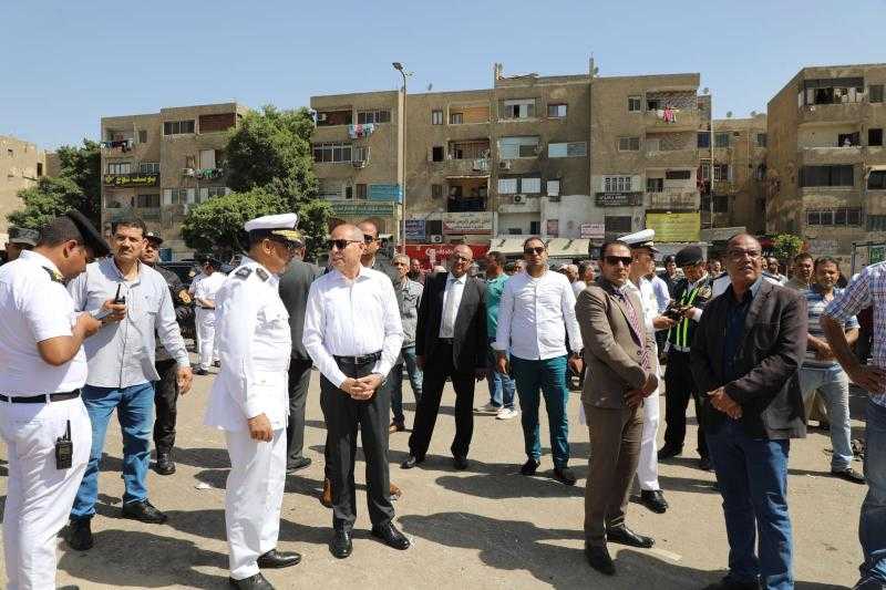 محافظ القاهرة: إزالة سوق الزلزال العشوائى بشارع ٩ بالمقطم