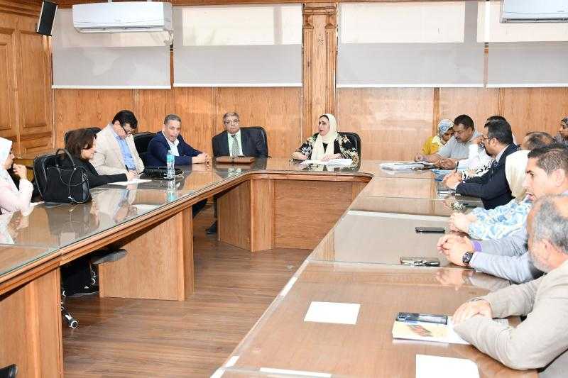 مجلس شئون خدمة المجتمع وتنمية البيئة بجامعة قناة السويس يعقد اجتماعه رقم 313