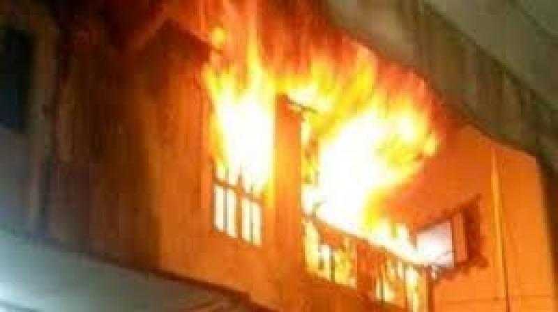 مأساة في المنوفية.. مصرع طفلة في حريق شقة سكنية بالباجور