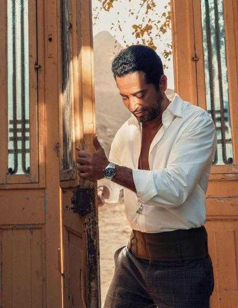 أحدث ظهور لـ عمرو سعد بنيولوك جديد
