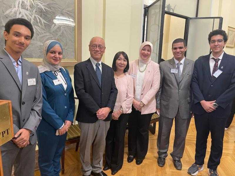 طلاب المركز الياباني بجامعة أسيوط يشاركون في أمسية ثقافية لتعزيز التعاون المصري الياباني