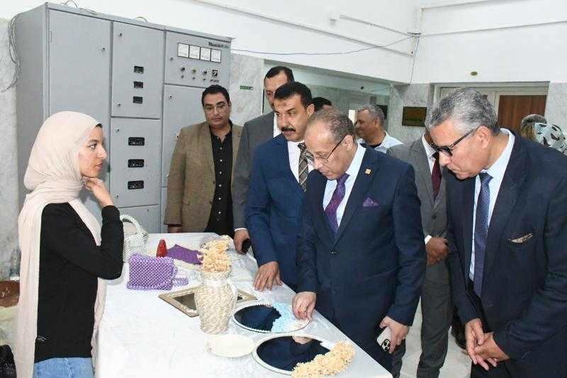 انطلاق المؤتمر الطلابي الثامن بكلية علوم الرياضة بجامعة قناة السويس