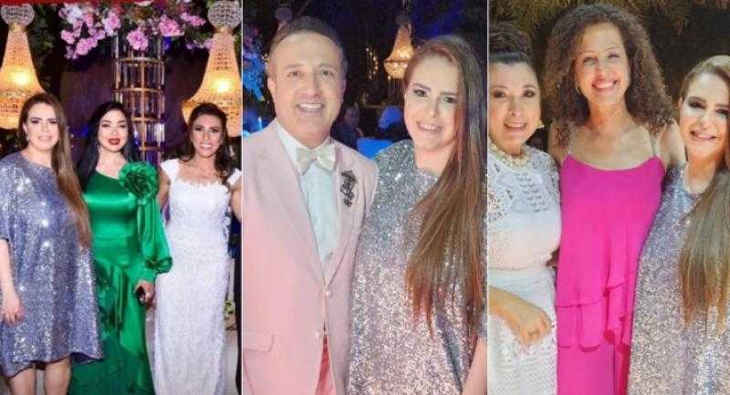 نجوم الفن يحتفلون بزفاف شقيق شريف مدكور