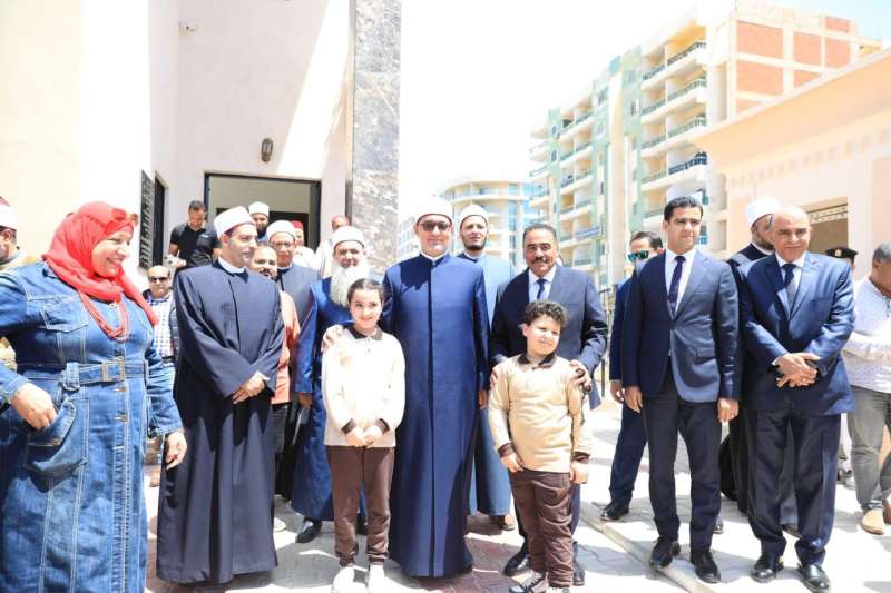 مفتي الجمهورية ومحافظ مطروح يفتتحان فرع دار الإفتاء