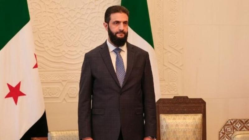 الرئيس السوري أحمد الشرع