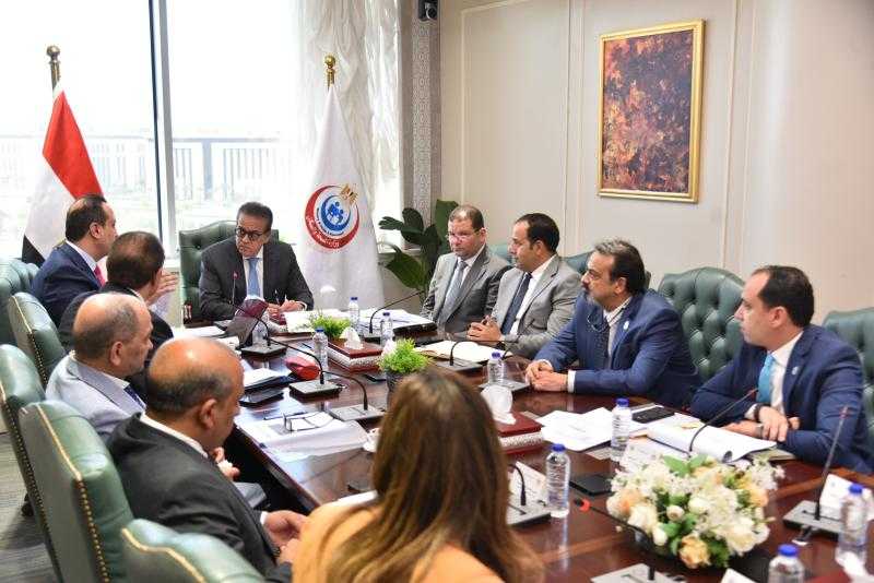 وزير الصحة يترأس اجتماع اللجنة التنسيقية لمنظومة التأمين الصحي الشامل