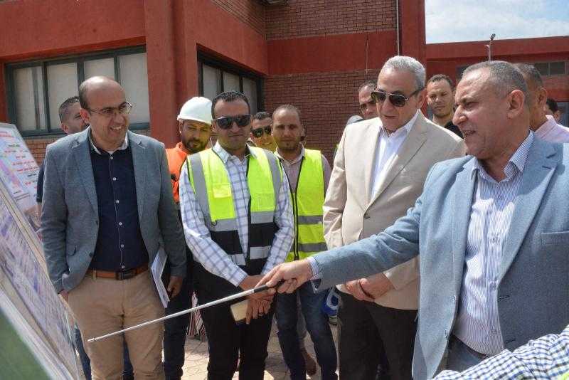 محافظ الغربية يتابع ميدانيًا العمل بمحطة المياه المرشحة بطنطا