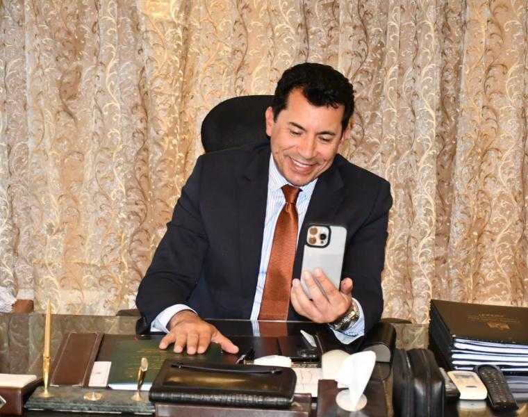 وزير الرياضة يهنيء منتخب رفع الأثقال بعد إنجازهم بالبطولة الإفريقية