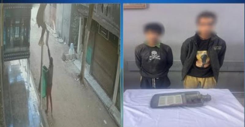 القبض على عاطلين لسرقة أعمدة الإنارة بمدينة السلام