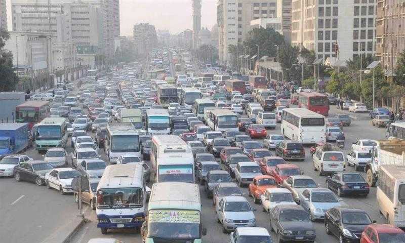 تعرف على تفاصيل الحالة المرورية في شوارع وميادين القاهرة والجيزة