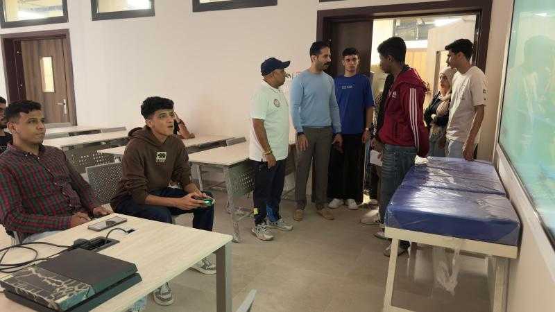 جامعة الإسماعيلية الجديدة الأهلية تنظم مسابقة الألعاب الإلكترونية