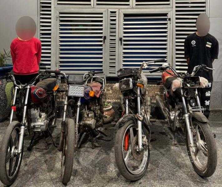 ضبط تشكيل عصابى لسرقة الدراجات النارية فى الغربية