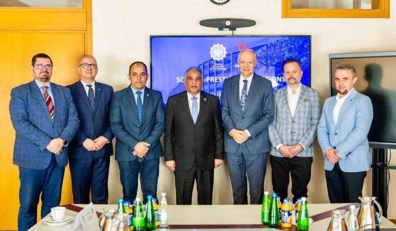 جامعة طنطا وجامعة سيليزيا للتكنولوجيا تبحثان آفاق التعاون الأكاديمي والبحثي