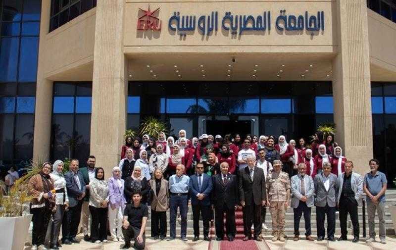 الجامعة المصرية الروسية تحتفل بعيد تحرير سيناء الـ43 بحضور الأبطال
