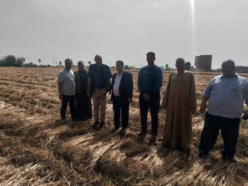وكيل وزارة الزراعة بأسيوط يتفقد مراكز منفلوط والقوصية وديروط