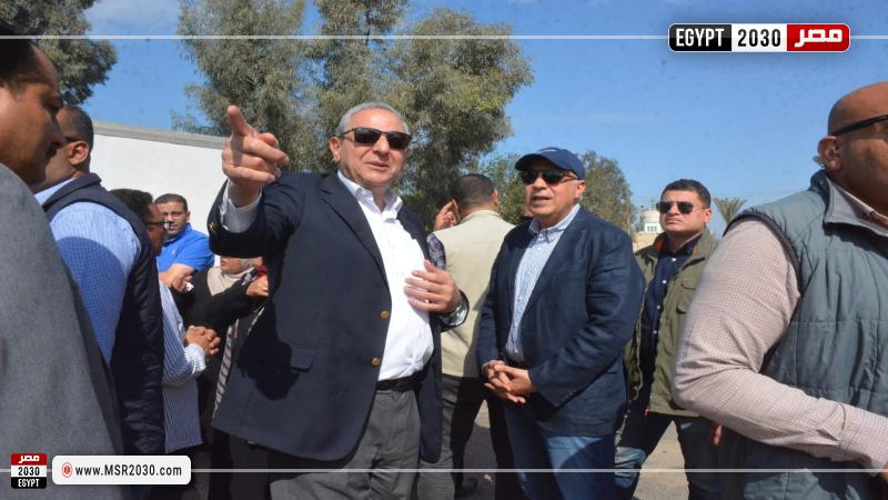 وزير الري ومحافظ الغربية