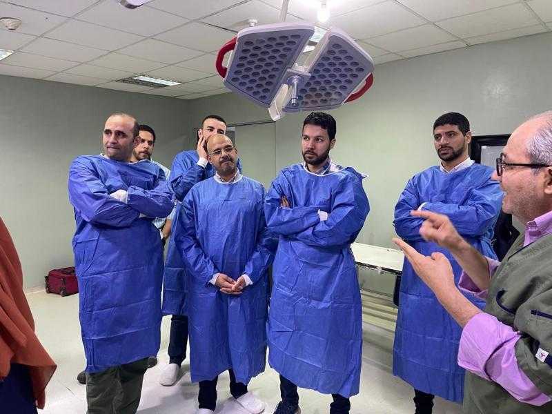 عمليات متقدمة بوحدة مناظير الجهاز الهضمي بمستشفى منيا القمح بالشرقية باستخدام تقنية الفراغ الثالث