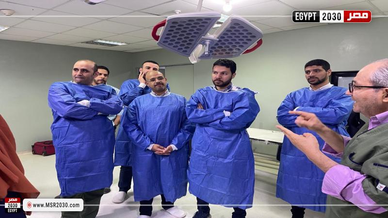 وحدة مناظير الجهاز الهضمي بمستشفى منيا القمح بالشرقية 