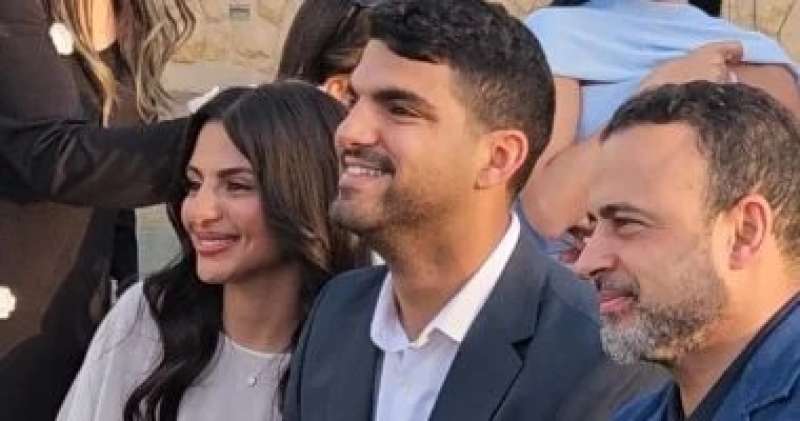 عقد قران ابنة أمل رزق