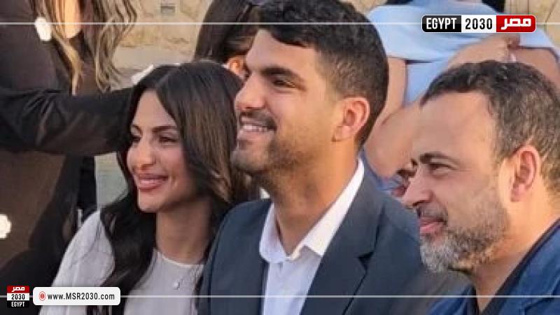 عقد قران ابنة أمل رزق
