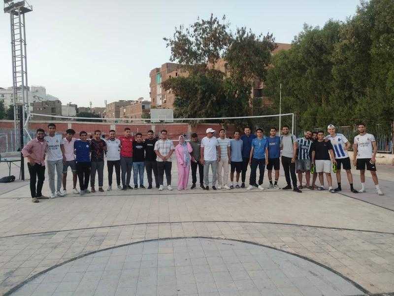 ختام فعاليات بطولة رئيس جامعة الأقصر للكرة الطائرة