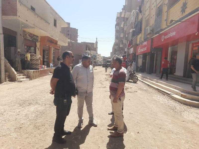 محافظ أسيوط: حملة إشغالات وتوسعة لبعض شوارع مدينة ساحل سليم تمهيداً للرصف