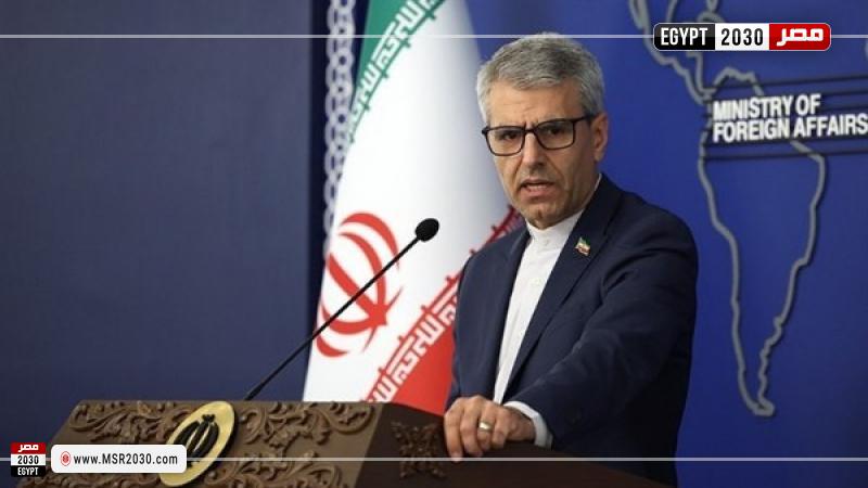المتحدث باسم وزارة الخارجية الإيرانية إسماعيل بقائي