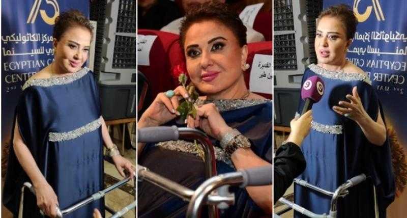 مادلين طبر تتسلم جائزة ”الريادة السينمائية” من المركز الكاثوليكي