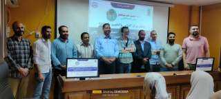 مركز القياس والتقويم بجامعة الأقصر ينظم دورة  تدريبية متخصصة حول آليات التصحيح الإلكتروني