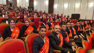 مشاركة طلاب جامعة حلوان في برنامج استراتيجية تنمية القيادة الوطنية بتنظيم إدارة الشؤون المعنوية بالقوات المسلحة