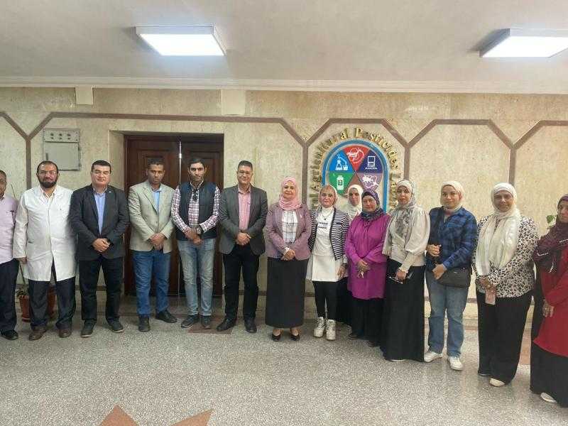 الزراعة تستعرض جهود وأنشطة المركزي للمبيدات خلال شهر ابريل