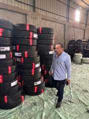 ضبط 800 كاوتش سيارات بدون فواتير تدل على مصدرها بديرب نجم بالشرقية
