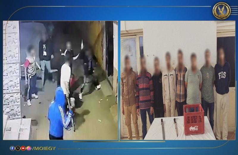 مشاجرة بين 11 شخصا بالأسلحة البيضاء بسبب خلاف على الميراث ..والأمن يكشف التفاصيل