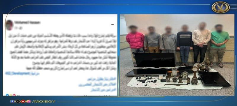 الأمن يكشف ملابسات سرقة فيلا فى مدينة 6 أكتوبر
