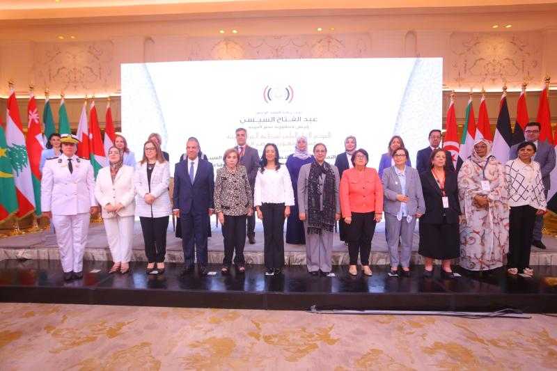 وزيرة التضامن الاجتماعي تشهد افتتاح فعاليات المؤتمر العام العاشر لمنظمة المرأة العربية بحضور وزير الخارجية والهجرة ورئيسة المجلس القومي للمرأة
