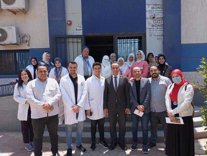 وكيل وزارة الصحة بالشرقية يتفقد وحدة عوض الله حجازي بالزقازيق تمهيداً لاعتمادها ضمن جهار