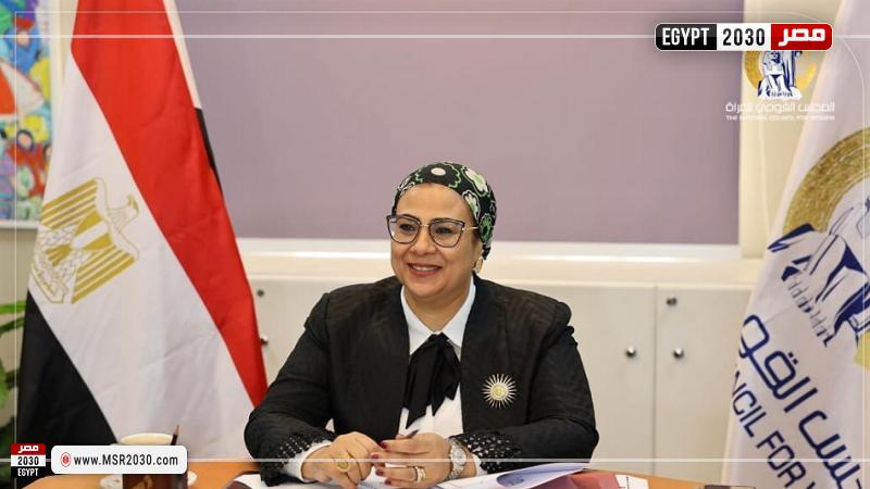 المستشارة أمل عمار رئيسة المجلس القومي للمرأة