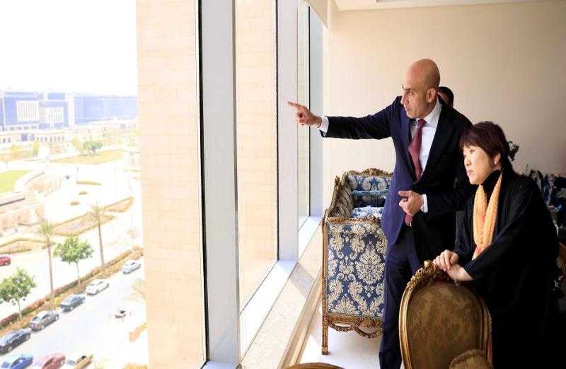 وزيرة التعليم اليابانية تتغزل في العاصمة الإدارية الجديدة