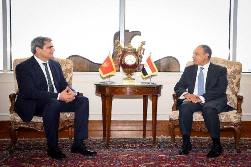 وزير الخارجية يبحث مع نظيره بالجبل الأسود تعزيز التعاون الثنائي