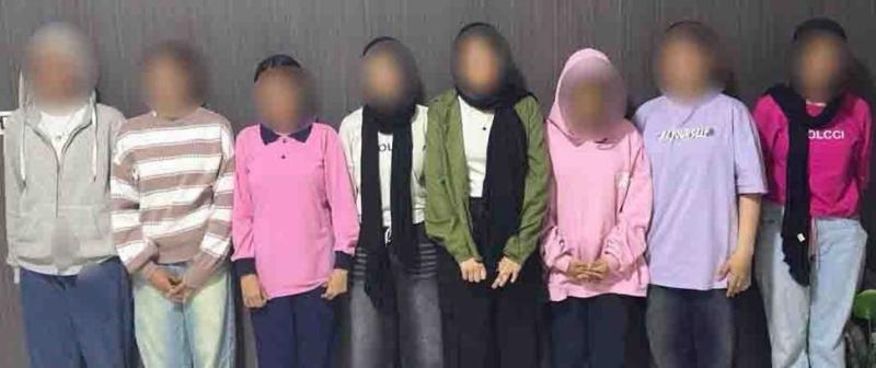 القبض على 8 فتيات فى  واقعة تعدي جماعي على طالبة الشرقية