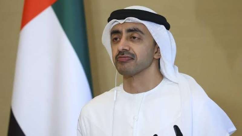 وزير الخارجية الإماراتي، الشيخ عبدالله بن زايد آل نهيان