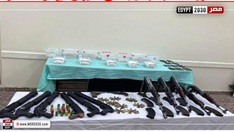 مضبوطات عصابة قنا