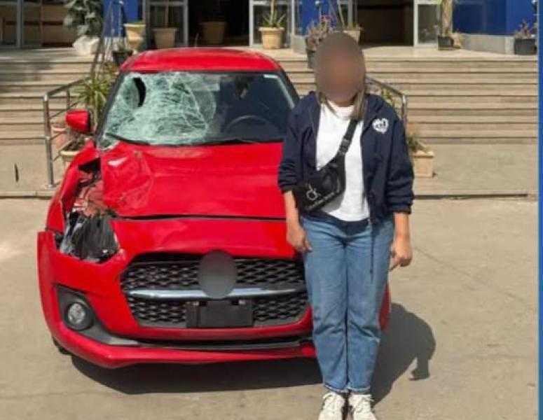 ضبط قائدة سيارة صدمت شخصا وتسببت في وفاته بطريق السويس