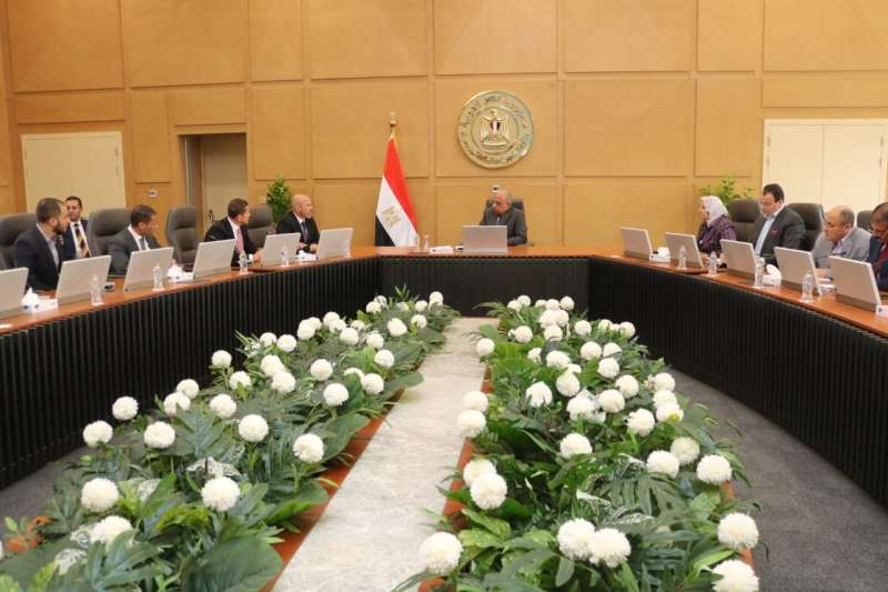 وزير الكهرباء خلال اللقاء