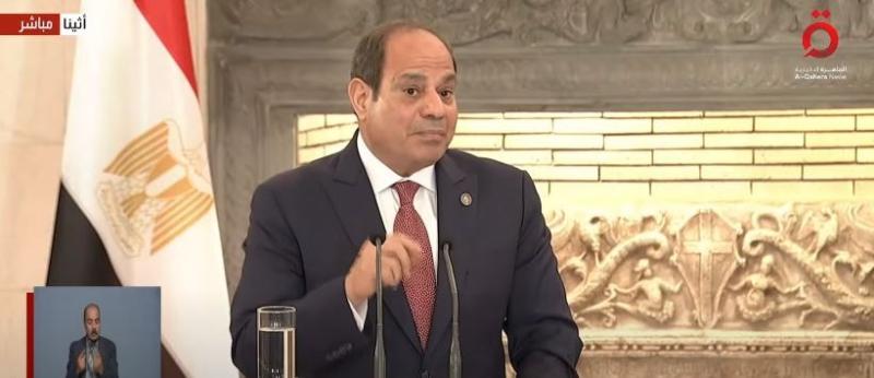 تعليق قوي من السيسي على الشائعات التي أثيرت بشأن دير سانت كاترين